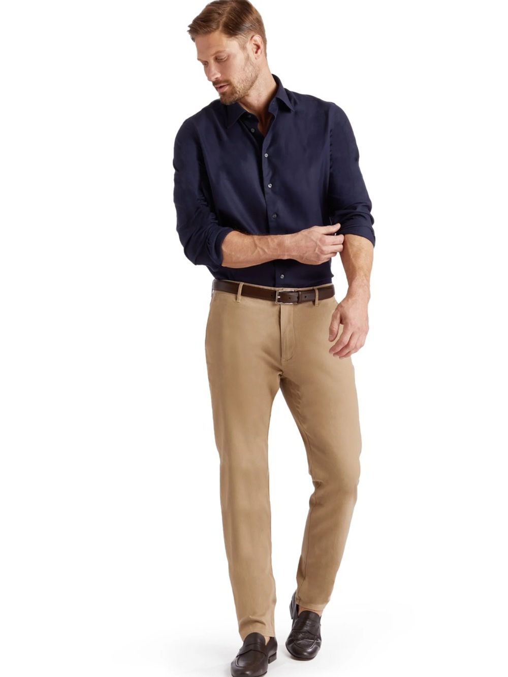 Mens mott and bow Everyday Comfort Slim Chino Pants sz 31X30 #G4